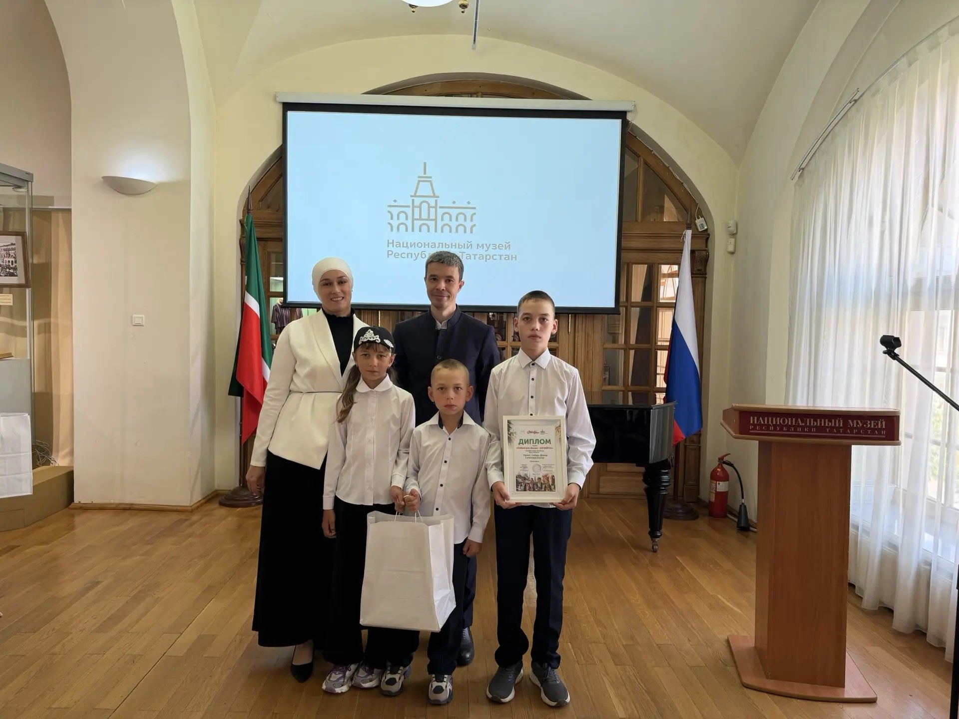 «Сабантуй» белән – МУЗЕЙГА!  марафоны җиңүчеләрен бүләкләдек