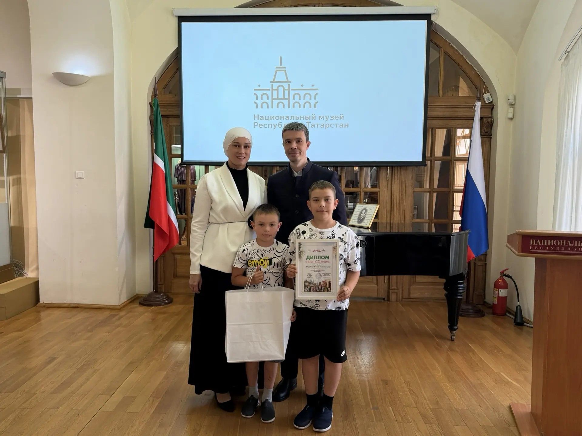«Сабантуй» белән – МУЗЕЙГА!  марафоны җиңүчеләрен бүләкләдек